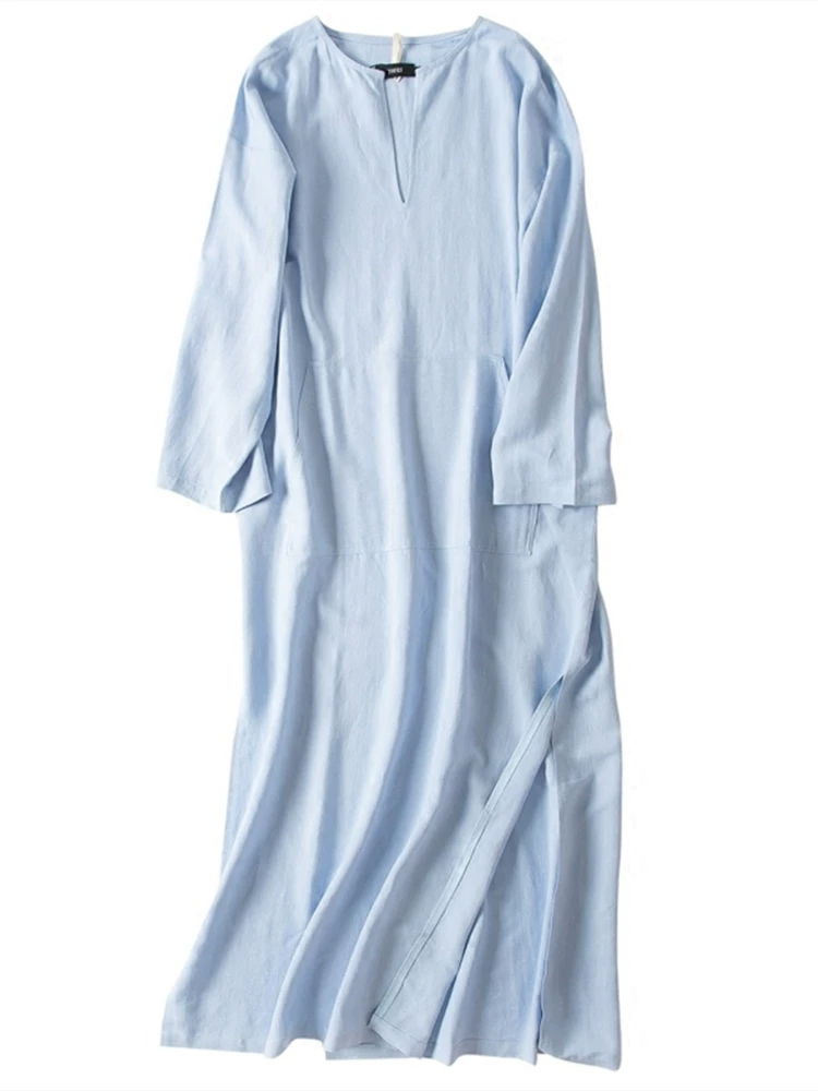 Summer thin bathrobe, cotton pijama, oversize, plus size