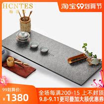 HCNTES natural Wujin Stone tea tray home office simple stone tea tray modern large tea making table