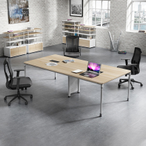 Conference Table Long Table Training Table Desk Sub-Plate Rectangular Large Minima Modern Negotiate Table And Chairs Combination