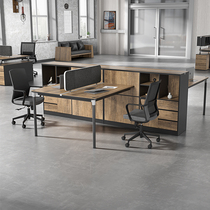 Senhostages desk chair combination of four staff desk 4 people desk 4 staff table minimalist modern computer desk