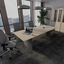 loft industrial wind meeting table rectangular employees meeting training table reception desk negotiating table and chairs portfolio brief