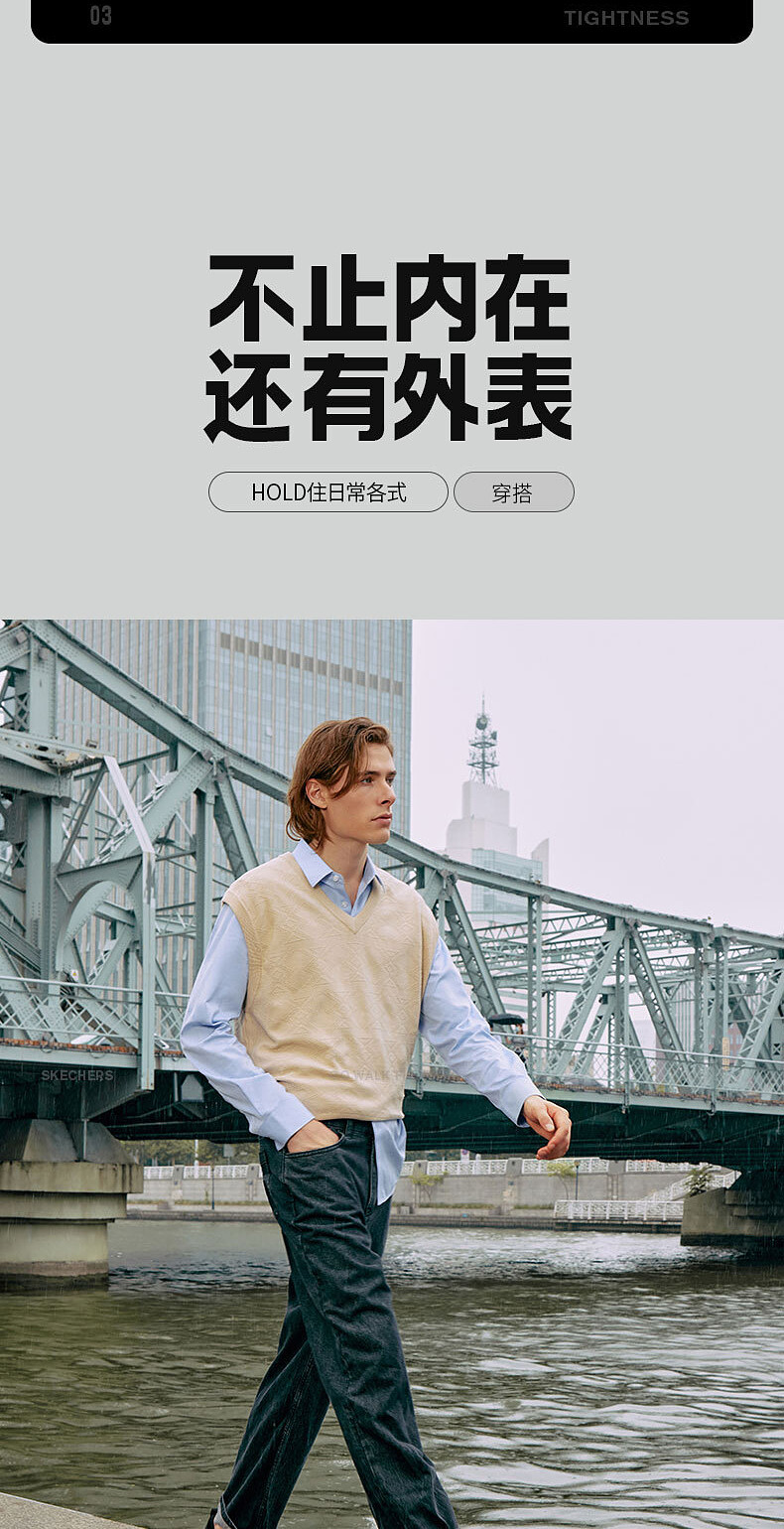 Энергичный обувь skechers斯凯奇男鞋秋季运动休闲鞋回弹一脚蹬懒人鞋缓震健步鞋子