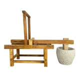 Найдите быстро укладку сплошной деревянной стойки.