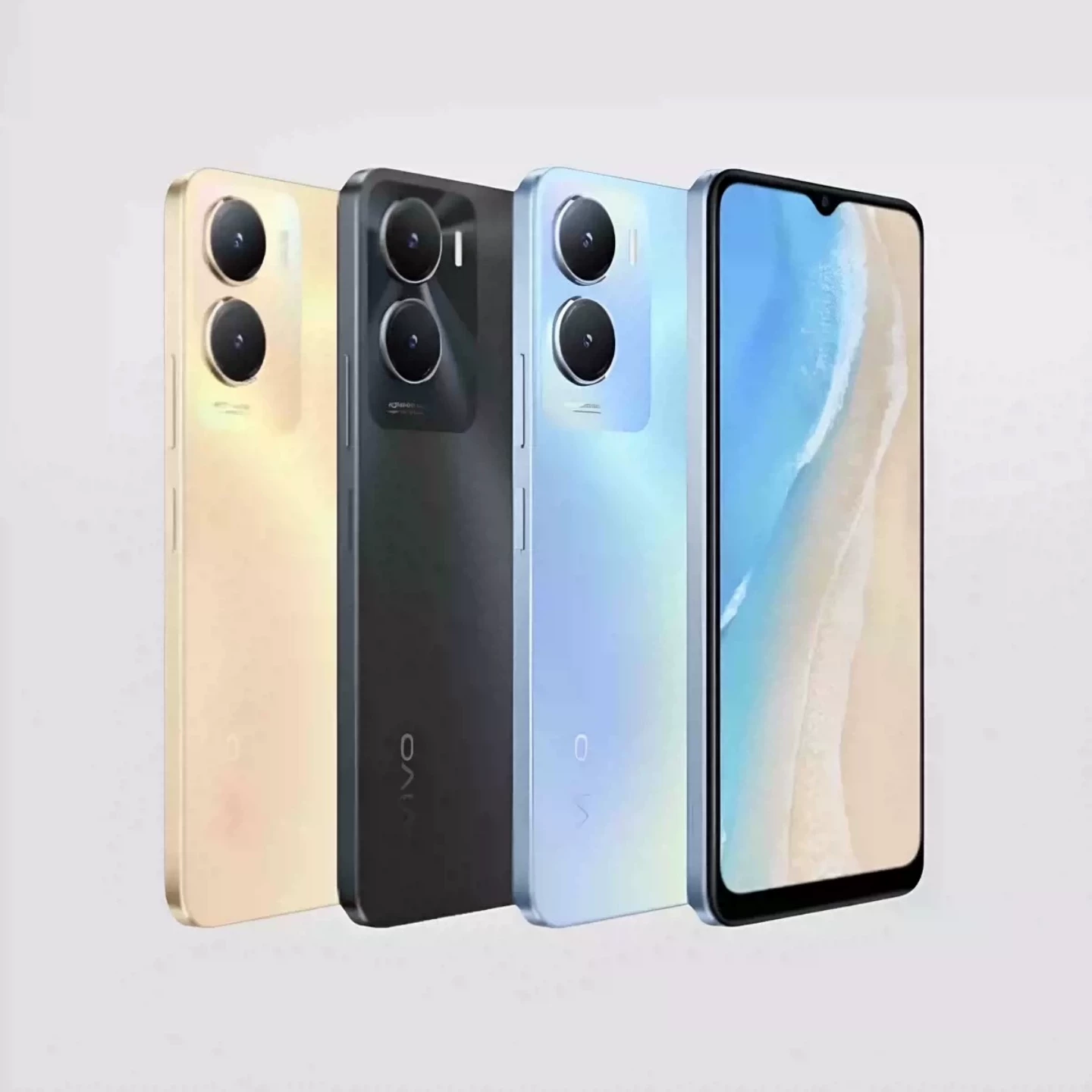 vivo Smart mobile phone for students, 5G, support function for all network communication standards, wide screen, high frequency screen