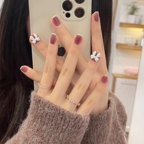 2021 new color summer ice through nude nail polish can peel and tear non-toxic non-roasted long-lasting net red