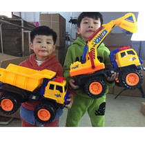 Engineering car series toys large childrens educational toys big truck bulldozer children birthday gift fun