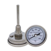 Sanyin industrial thermometer bimetal stainless steel roast duck oven oven barbecue high temperature meter high precision oil temperature meter