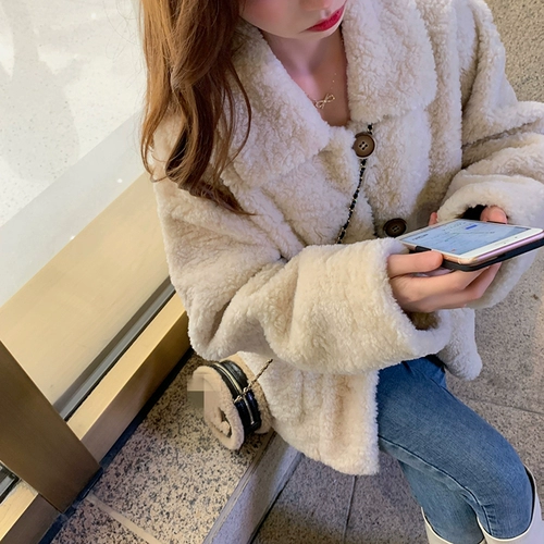 Демисезонная куртка, в стиле Шанель, в корейском стиле, подходит для подростков, свободный крой, оверсайз, увеличенная толщина