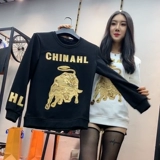 Осенняя трендовая толстовка подходит для мужчин и женщин, лонгслив для влюбленных, коллекция 2021