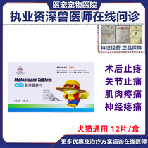 Pet Dog Joint Stop Pain Elimination Pain Standing For Cat Tumor Fracture Lumbar Bone Pain Meleloxicam Tablets
