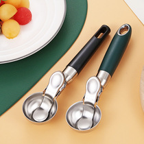 304 stainless steel ice cream scoop scoop new dessert ice cream scoop household push-type ice scoop scoop