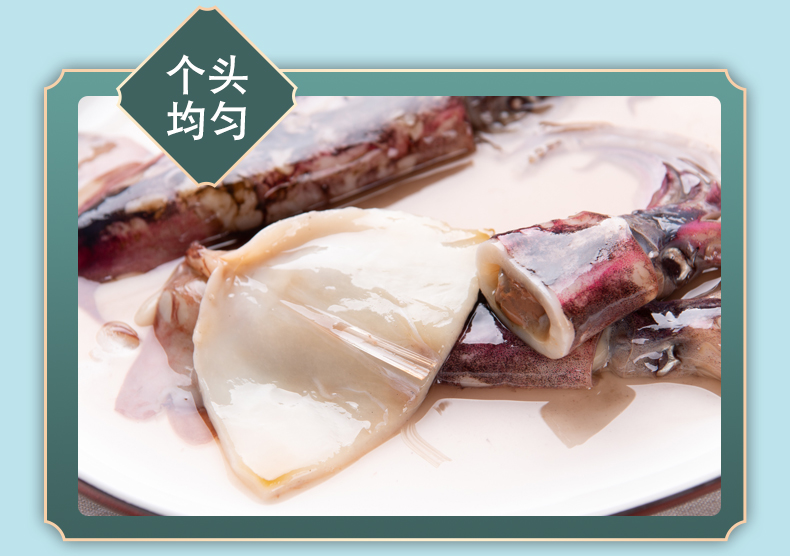 大连特产冷冻小鱿鱼500g