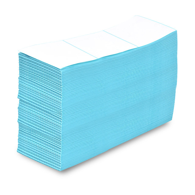 Noma Foldableing E-Mail Thermal Paper 100*100*150 Three-Proof Self-Adhesive Label Paper Cross-Border E-Commerce Aliexpress Stacking Label Printing Paper X100X150 Sticker Postal Express Small Bag