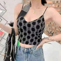 Condole belt design feeling small crowd wear summer 2021 new v-neck letter tide inside with bottoming vest short jacket women