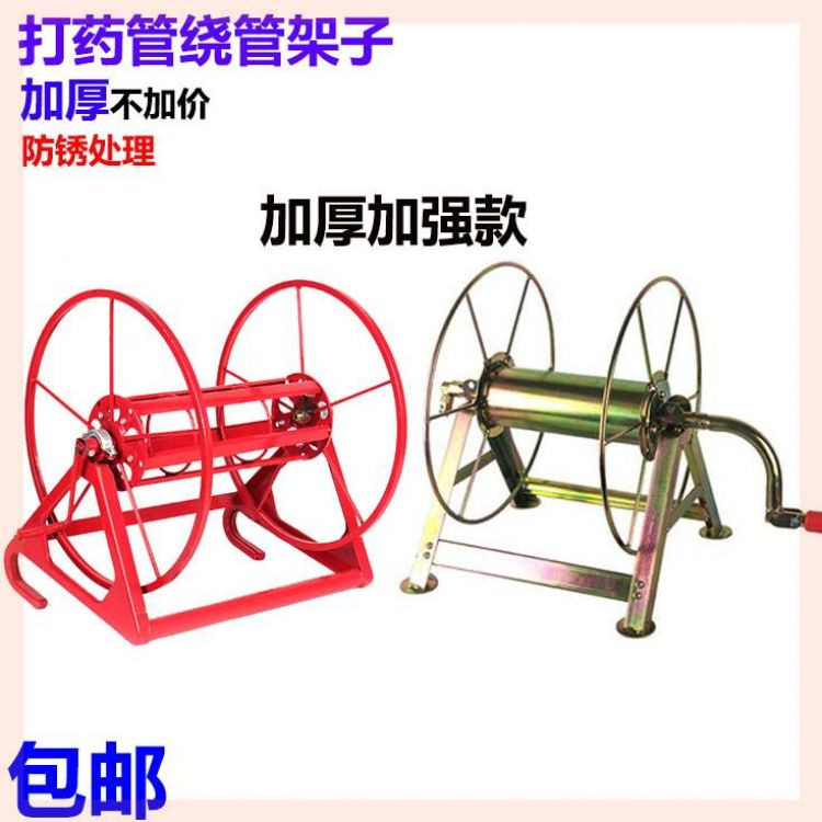 High pressure pipe steam repair millennial storage layer rack winder roll pipe machine enlarged turntable telescopic pipe collecting pipe  