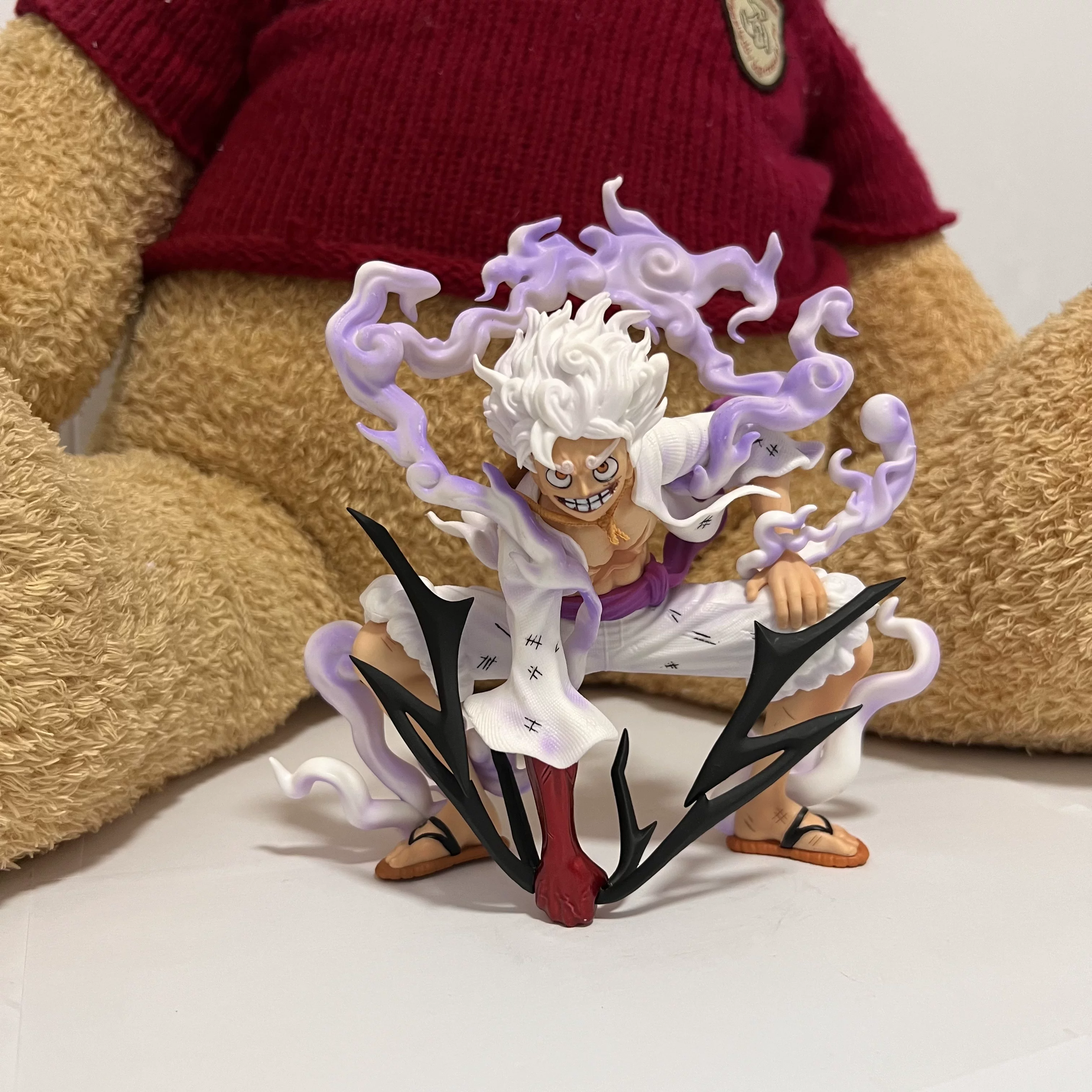 One Piece GK Original Sun Shennica Form Five Fifth Luffy and Kaido Kaido hand -made model swing lover lover