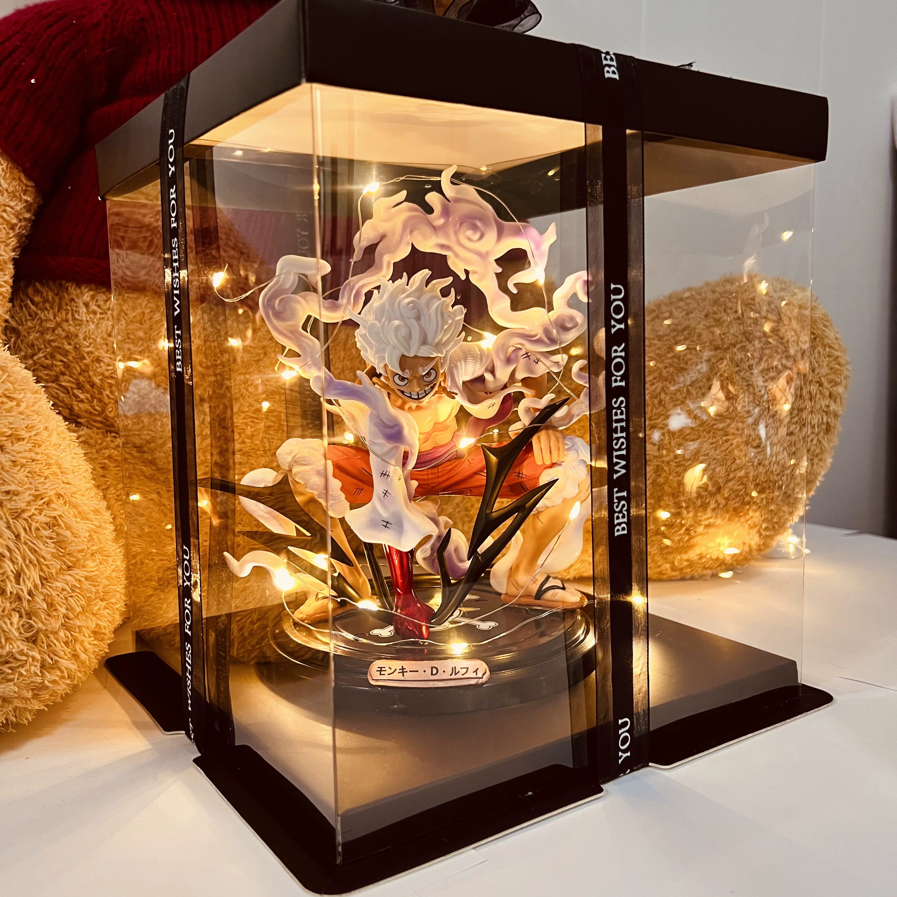 One Piece GK Original Sun Shennica Form Five Fifth Luffy and Kaido Kaido hand -made model swing lover lover