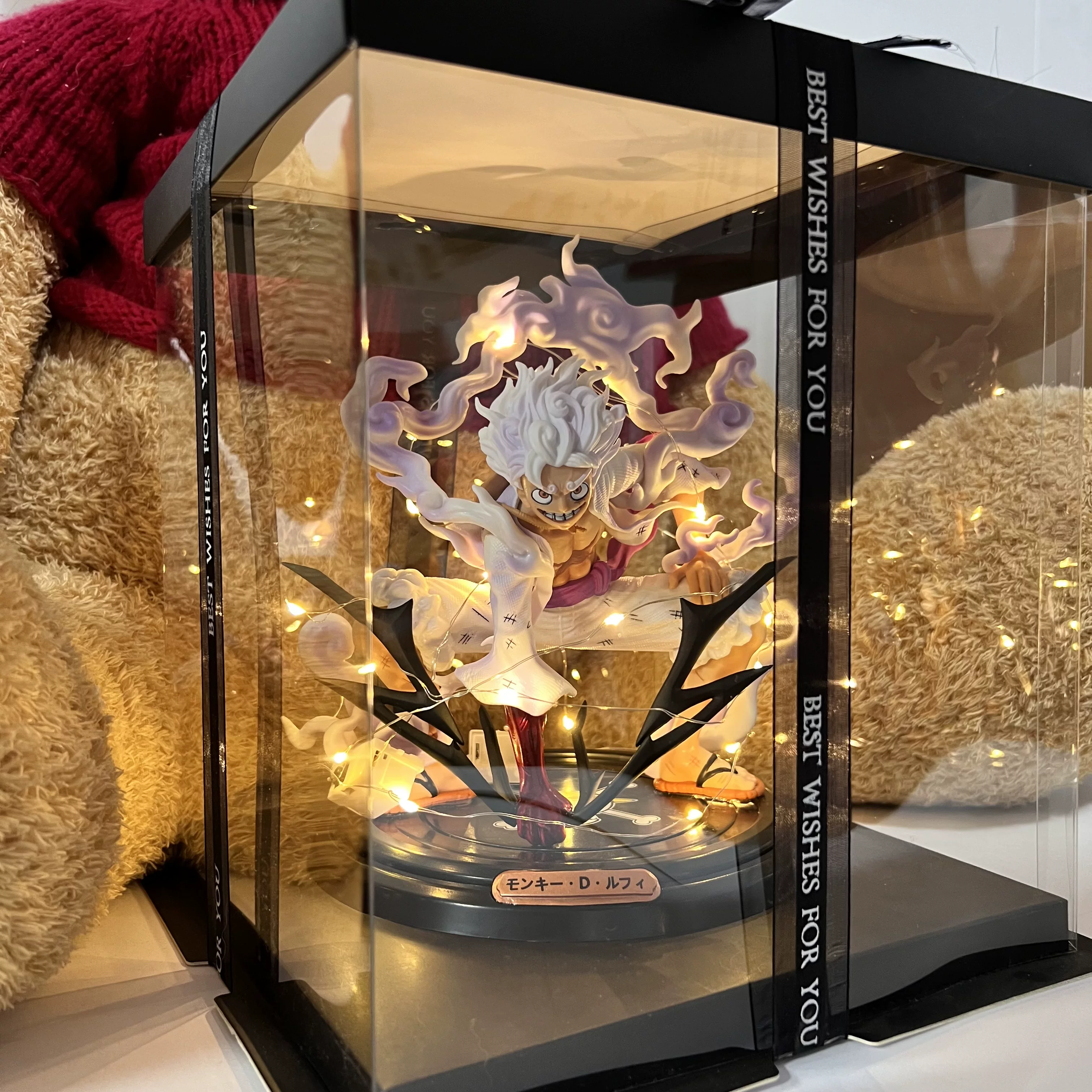 One Piece GK Original Sun Shennica Form Five Fifth Luffy and Kaido Kaido hand -made model swing lover lover