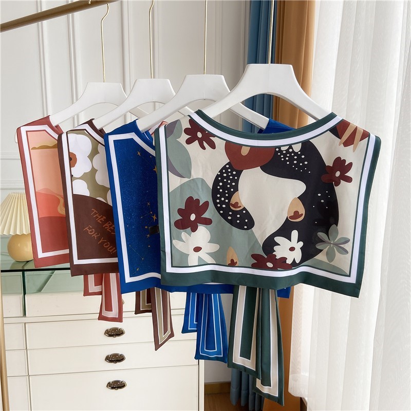 Air-conditioning shawl office net red cloak collar air-conditioned room female Korean dual-use outside summer fashion small shoulder