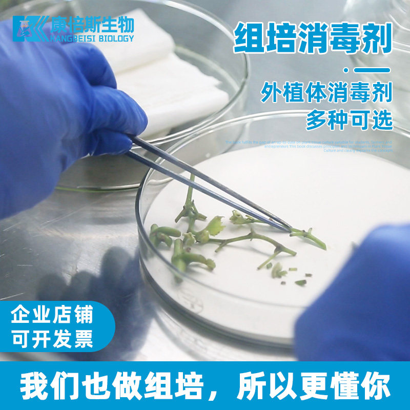 苯扎溴安500ml组培消毒剂 实验室用植物组织培养灭菌液