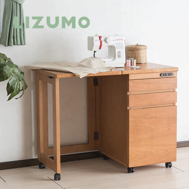 Foldable storage workbench simple desk desk study table small apartment bedroom modern SF