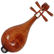 Fanchao ethnic plucked musical instrument rosewood solid back board performance beginner grade Liuqin paulownia panel adult performance