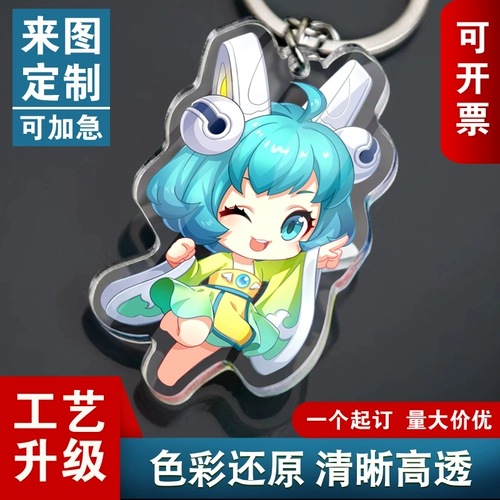 Акриловый брелок, креативная фотография, мультяшная подвеска для влюбленных, делается под заказ, «сделай сам»