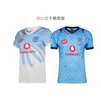 New product 2024 South Africa Bulls home and away rugby jersey sports training suit Bull Rugby jersey