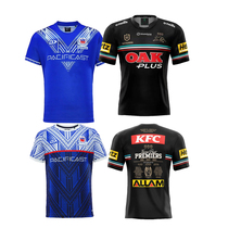 New product NRL Australian Panthers Championship Edition rugby jersey 2024 Samoa home and away rugby jerseys