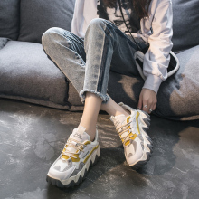 女士休闲鞋老爹鞋厚底运动鞋增高小白鞋女鞋