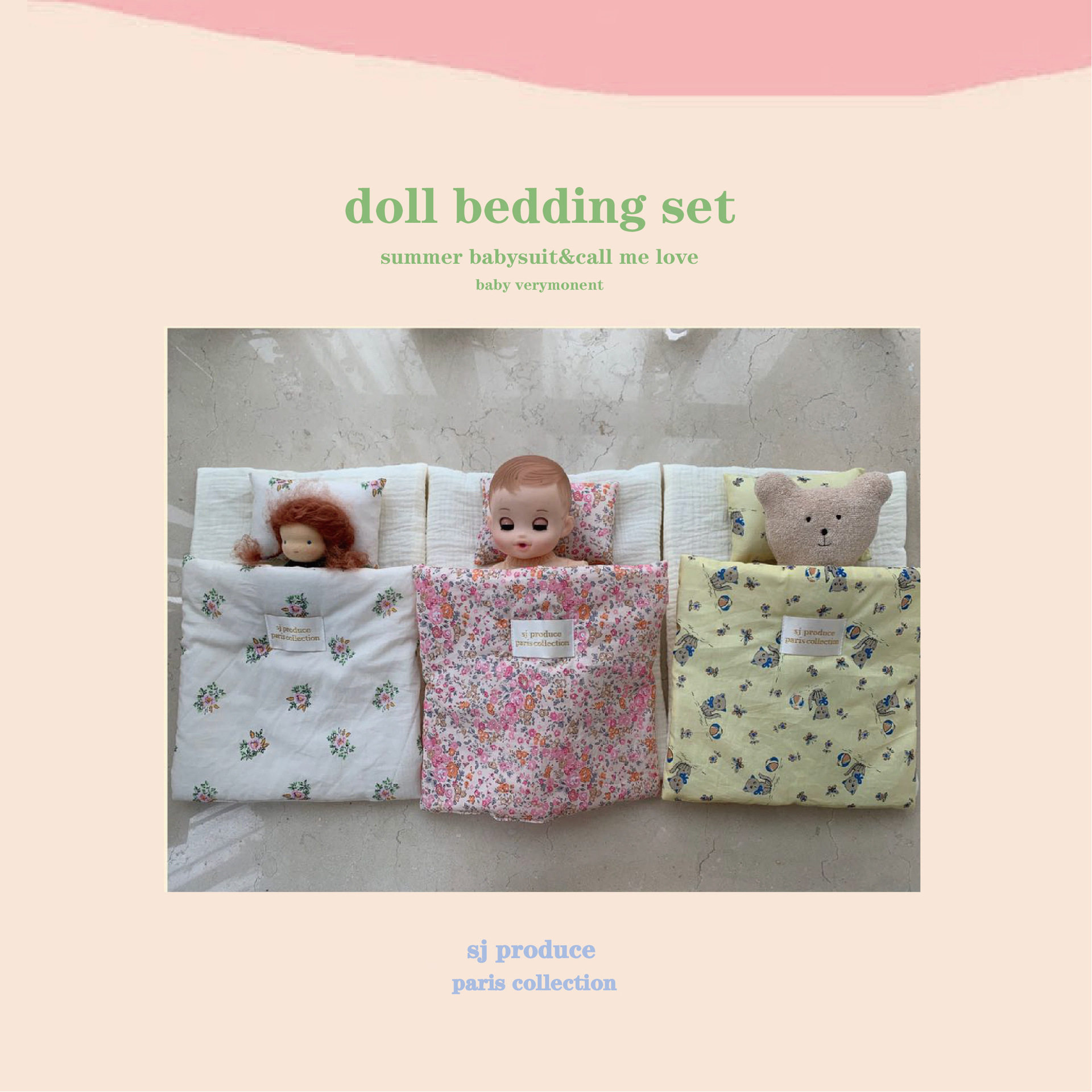 New in Han Feng family broken doll mattress pillow package pillow - fitting toy accessories