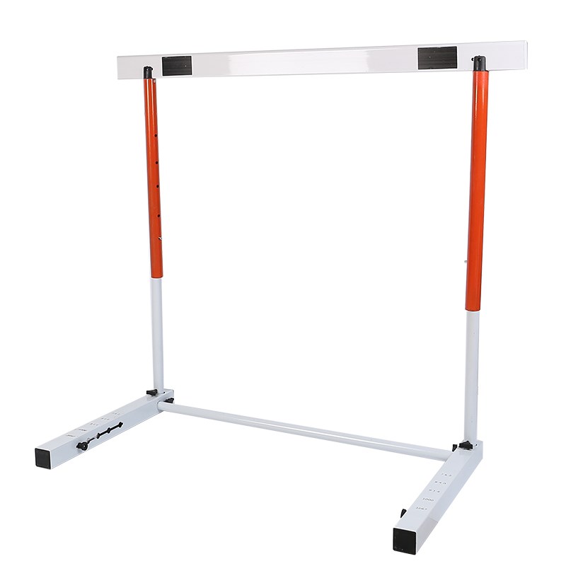 Adjustable removable hurdler Track and field football 100-meter frame Movable lifting obstacle pole equipment Adult jumping bar