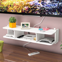 Living room TV Top box rack Router containing box SHELF WIFI SHELF WALL WALL-MOUNTED PARTITION FREE OF PUNCH