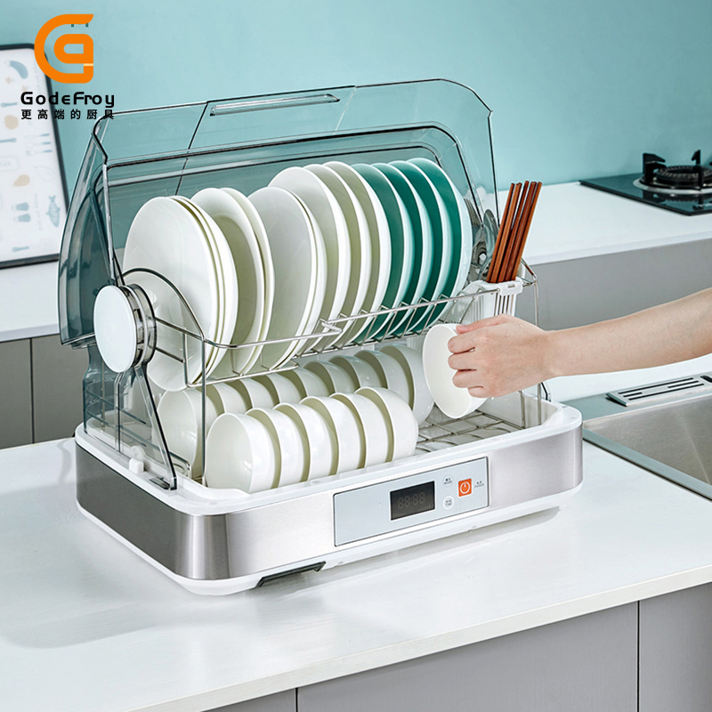 Godefroy Goethe Kitchen Cabinet Shelving Shelving Shelf Drain rack Multi-functional drying Bowl Chopstick Containing shelf