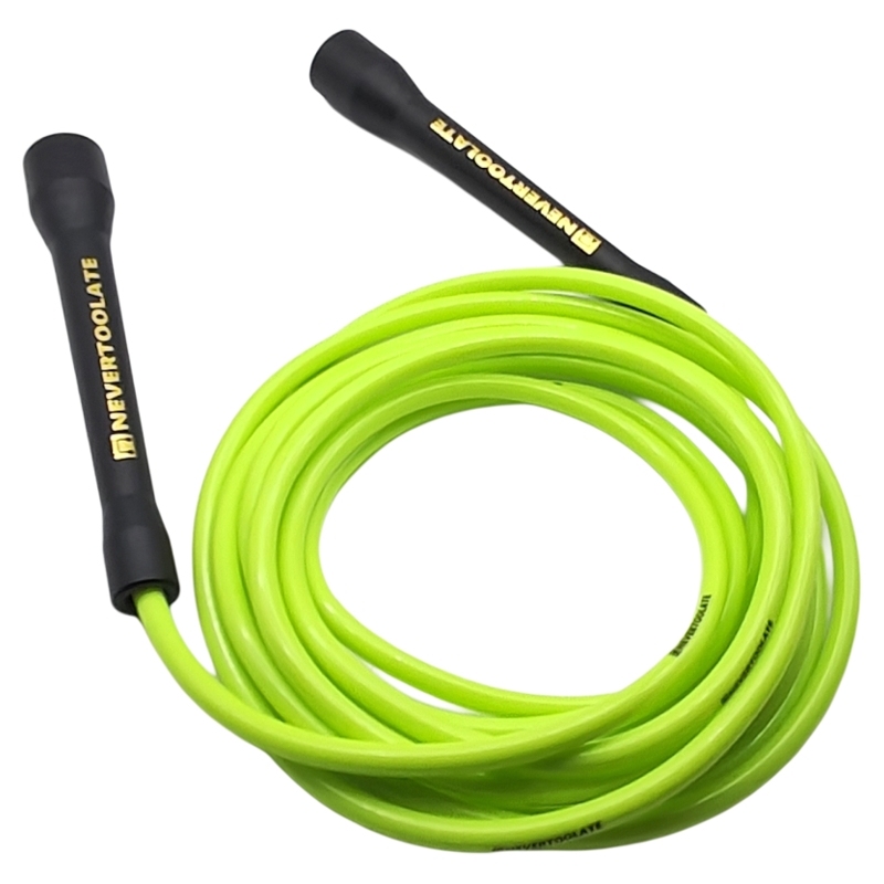 Cc Pattern Jump Rope, Thicker 6mm, Normal Temperature Pvc, Cold-Resistant Tpu, Special for Weight Loss, Jump Skip Rope