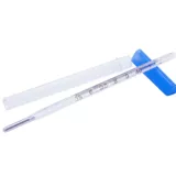 Стеклянный термометр с животными