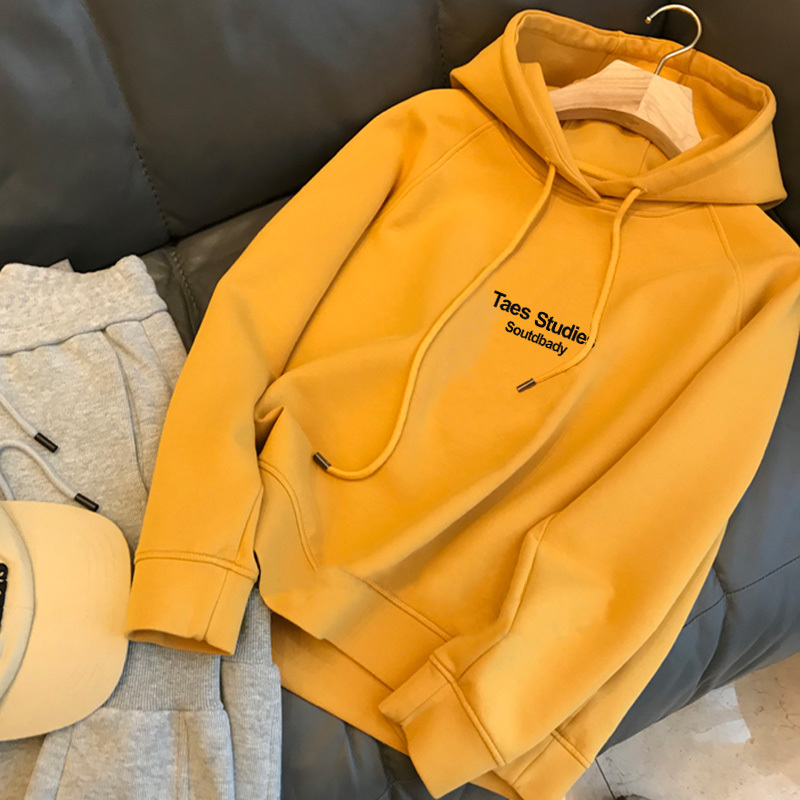 2026 New Hooded Sweatshirt for Women, Loose, Casual, Fashionable, Versatile, Stylish Top, Fleece-Lined and Thickened for Spring, Autumn and Winter 2026 New Hooded Sweatshirt for Women, Loose, Casual, Fashionable, Versatile, Stylish Top, Fleece-Lined and Thickened for Spring, Autumn and Winter