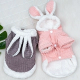 Собачья одежда Зимняя плюшевая плюшка Беломель Бумея маленькая собачья кошка любит зимнюю домашнюю одежду Корди.