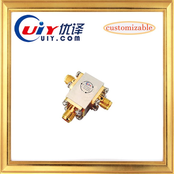 7-12GHz coaxial circulator Radio Frequency ringer SMA can be customized