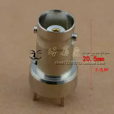 Circuit board BNC q9 straight female head seat sub-connector all copper production 4 feet 50 ohm Omega