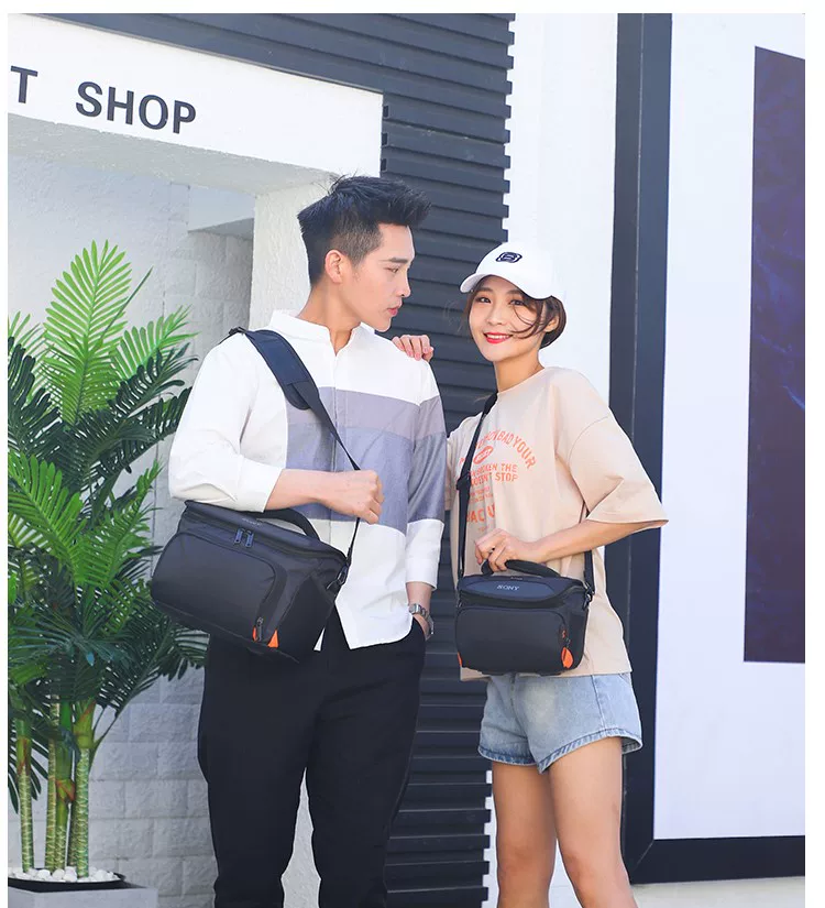 Легкая сумка для фотосъемки Sony Micro Single Anti -shoulder A6400/A6000/A7M3/A7R2/A9 fashion photography bag