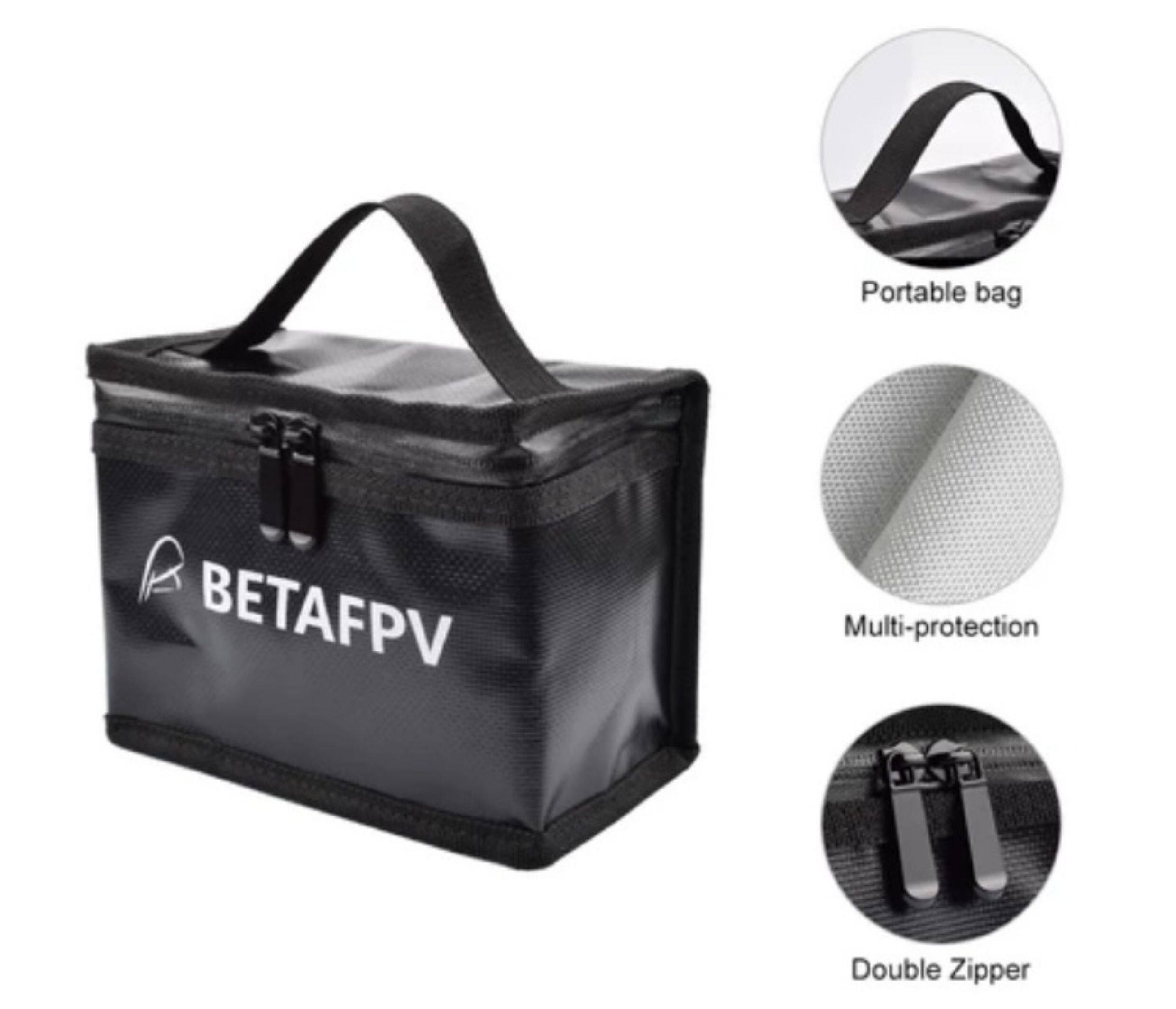BETAFPV 電池收納袋1-6S穿越機高壓防火防水防爆防輻射安全手提袋