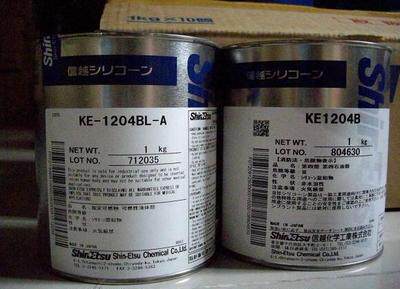 Japan Shinetsu ShinEtsu KE-1204A B fireproof flame retardant potting glue AB Composition Silicone Refractory Gel 2KG