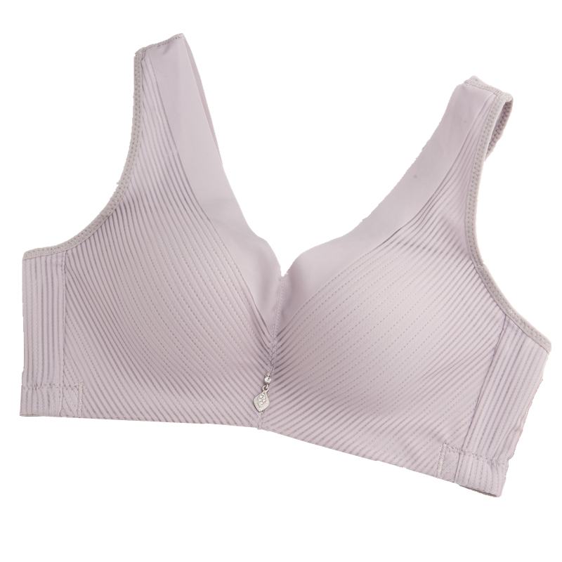 Vẻ đẹp trở lại sexy thu thập womens đồ lót Bra không vòng thép không không sắt từ thông qua an ninh kiểm tra miễn phí Beauty vest để thu thập sữa phụ.