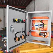 Fan AC contactor control box one control one start 5 5KW non-standard drawings customized overload protection factory sold