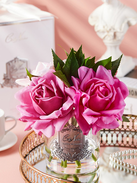 Cotenoire aromatherapy flower ornaments fireless fragrance newlywed engagement wedding rose Chinese Valentine's Day gift