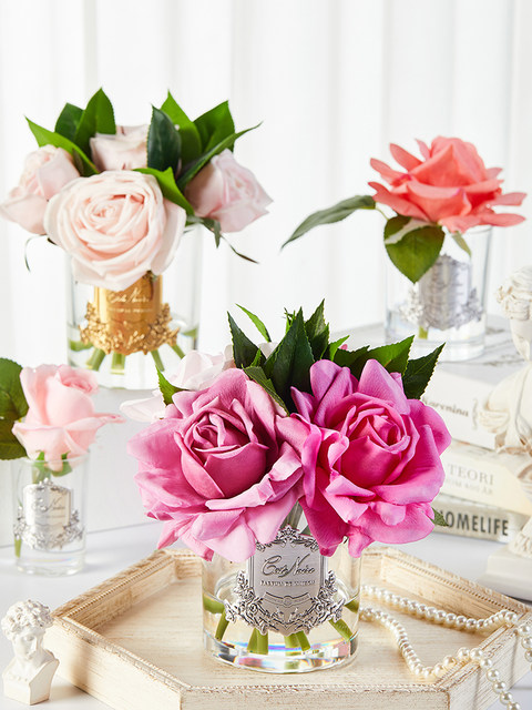 Cotenoire aromatherapy flower ornaments fireless fragrance newlywed engagement wedding rose Chinese Valentine's Day gift