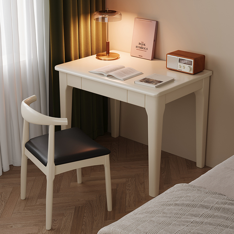 All Solid Wood Narrow Desk 40/45cm Wide Computer Desk Office Desk Home Bedroom Small Apartment Bedside Writing Table