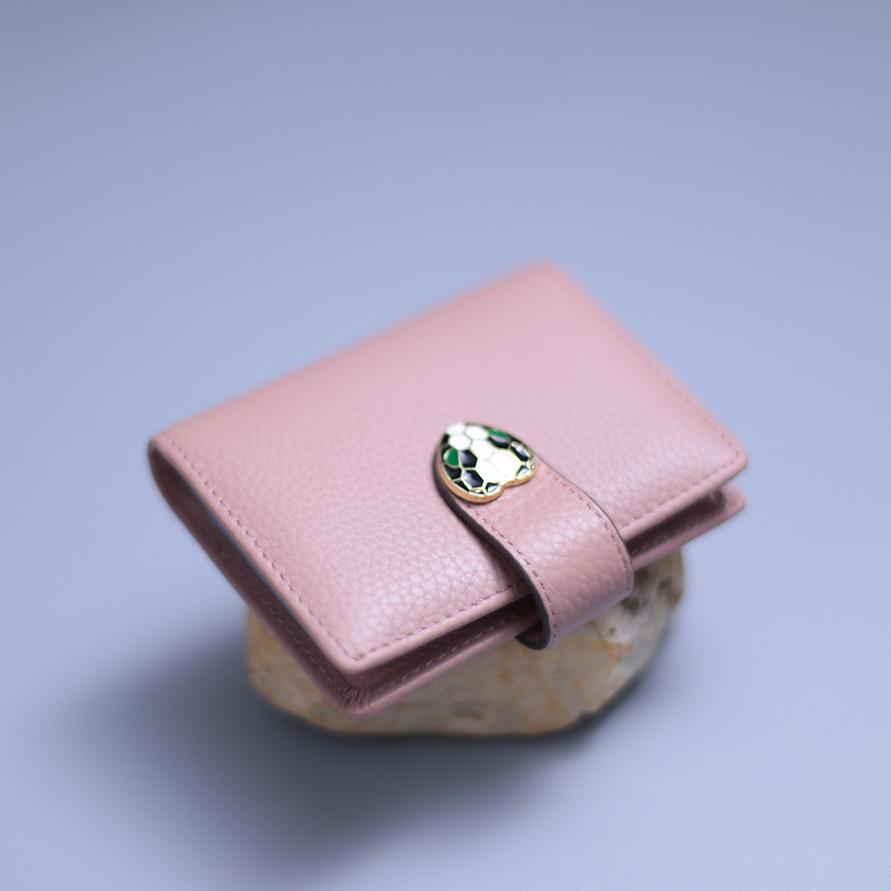 New Japanese and Korean small card holder women's compact driver's license sleeve multi-card leather card holder first layer cowhide mini card holder