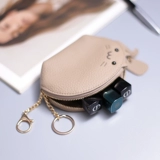 Мультяшная помада, ключница, картхолдер, кошелек, новая коллекция, «три в одном», из натуральной кожи, популярно в интернете